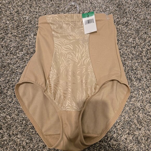 NWT Maidenform Ultra Firm High Waist Shaping Brief Nude L - Picture 1 of 4